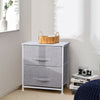 Fabric Chest of Drawers Cabinet Storage Unit Bedside Table w/ 2/3/4/5 Drawers UK