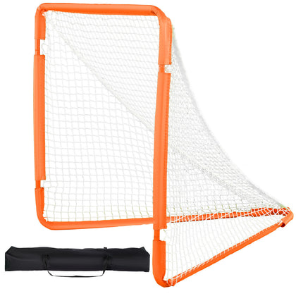 4'x4'Lacrosse Goal Net Folding Portable Youth Training Equipment Backyard
