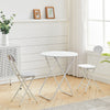 60/70/80cm Round Dining Table +2/4 Chairs Set Kitchen Folding Lounge Home Office