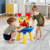 2-in-1 Sand and Water Activity Table Toy Set Children Kids Indoor Outdoor Play