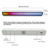 Car Atmosphere LED Strip Light Bar Sound Control Music Sync Rhythm RGB Lamp UK
