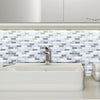 Self-Adhesive 3D Mosaic Brick Wall Tile Sticker Kitchen Bathroom Wallpaper Decal