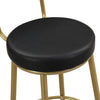 Bar Table and 2 Stools Set Breakfast Counter Height Kitchen Dining Room HT