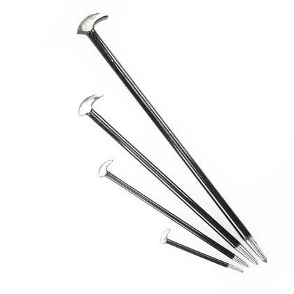 4 Piece Podger Heel Pry Bar Set Slipper Crow Bar Foot Lever Tool 6,12,16,20