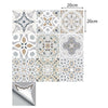 40PCS Moroccan Style Tile Wall Stickers Kitchen Bathroom Self-Adhesive Mosaic UK