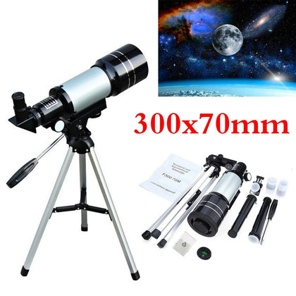 F30070M MONOCULAR SPACE ASTRONOMIC PRO REFLECTOR TELESCOPE TRIPOD 150 SCOPE GIFT