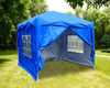 2.5x2.5m Outdoor Pop Up Gazebo Garden Party Marquee Tent with 4 Leg Weights Bags