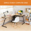 L Shaped Home Office Gaming Computer Desk PC Laptop Workstation Corner Desk D