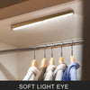 USB Rechargeable Strip Wireless PIR Motion Sensor LED Light Cabinet Closet Lamp