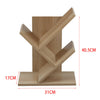 Tree Desktop Bookshelf Desk Bookcase Display Book Rack 3 Tier Organizer Storage