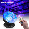 Calming Autism Sensory LED Light Projector Relax Ocean Night Music Projection UK