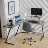 Corner L-Shaped Computer Gaming PC Desk Writting Tables Home Office Workstation