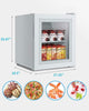 36L Mini Fridge - Tabletop Freezer with Temperature Control A+