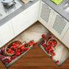 New 3D Non Slip Mat Machine Washable Kitchen Rug Entrance hall back Fruit mats