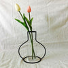 Creative Art Style Retro Iron Line Flowers Vase Metal Plant Holder -