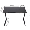 Folding Computer Desk Home Office Student Working Study Writing Table Adjustable