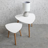 Nest of tables Nesting Occasional Side Table Console Scandinavian