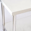 120cm Stainless Steel WorkTop Prep Bench Commercial Catering Table Kitchen Equip