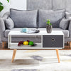 Modern Coffee Table End Table TV Unit with Drawer Lounge Living Room Furniture