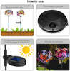 Set of 4 Solar Power LED Butterfly Stake Lights Garden Lights Outdoor Lawn Lamp
