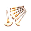 24PCS Professional Make up Brushes Set Cosmetic Tool Kabuki Makeup+ Luxury Bag