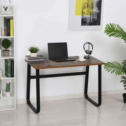 HOMCOM Industrial Writing Desk Laptop Table Home Office Study Workstation