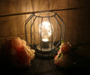 Battery Operated LED Desk Lamp Industrial Retro Light Up Bedside Lantern HomeMAT