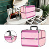 Large Womens Vanity Case Beauty Box Make up Cosmetic Nail Tech Storage Travel