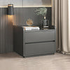 Bedside Table Cabinets Nightstand Bedroom Furniture Storage 2 Drawers Small UK