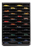 Display For Hot Wheels + COVER Diecast Car Matchbox 1/64 Unit Shelf Storage WH1