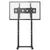 Stable 2-Leg 32" 45 55 60 65" TV Floor Stand Studio Mount For Samsung Sony LG