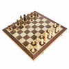 Chess Wooden Set Folding Chessboard Magnetic Pieces Wood Board UK New