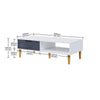 TV Cabinet Vintage TV Stand Console Table TV Unit Centre Table with Storage Cube