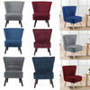 Accent Chair Living Room Armchair Velvet Fabric Tub Chair Side Chair Dining Room