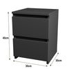 Modern Chest of Drawers Bedside Table Cabinet Nightstand 2 3 4 5 3+3 Drawer