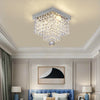 20CM LED Crystal Pendant Lights Modern Bedroom Fitting Ceiling Lights Chandelier
