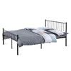 Double Bed Solid 4ft Metal Beds Frame with Large Storage Space For Kids Adults