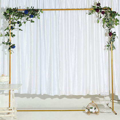 Free Standing Wedding Arch Frame Backdrop Stand Door Background Flowers Rack UK