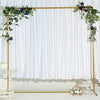 Free Standing Wedding Arch Frame Backdrop Stand Door Background Flowers Rack UK