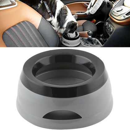 Cat Raised Bowl No-slip Stainless Steel Elevated Stand Tilted Feeder Bowl Fixed