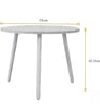 Soges Round Coffee Table. Sofa Table. Side Table
