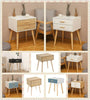 Bedside Tables Cabinets Unit Side Table Bedroom Furniture Chest Of Drawers White