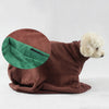 Microfibre Dog Dry Bath Towel Bag Quick Drying Dog Puppy Bags Doggy Cleaning UK