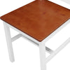 4 Colors Solid Pine Wood Dining table and 2/4 chairs Set Home Kitchen Furniture