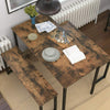 HOOBRO Dining Table Rectangular Kitchen Table 120 cm x 60 cm Dining Room