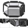 Baby Playpen 6 Sides with Round Zipper Door Play Pen for Toddlers