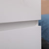 Modern White Bedside Table Cabinet 4 Chest of Drawers Storage Nightstand Bedroom
