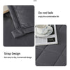 Gravity Weighted Blanket Double Single Anxiety Therapy Sleep Adult Kids 10-15Lbs