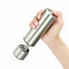 2PCS Electric Salt and Pepper Grinder Set Shaker Mills Adjustable Coarseness Set
