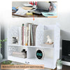 2 Tier Desk Bookshelf Desktop Storage Organizer Display Shelf Rack Multipurpose